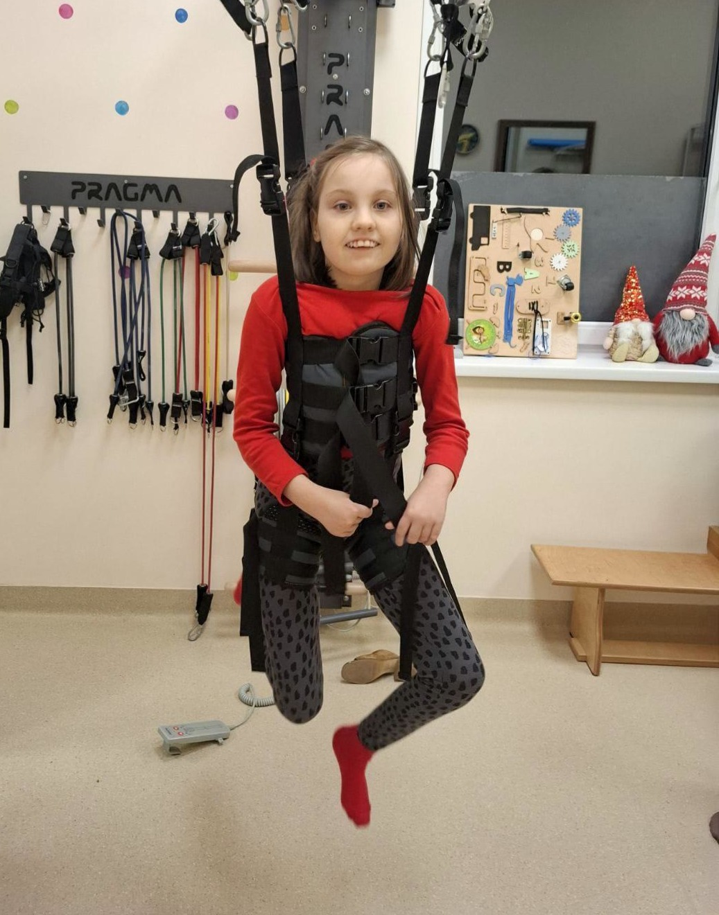 Lenka na rehabilitacji